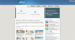 Desktop Screenshot of efirst.com.au